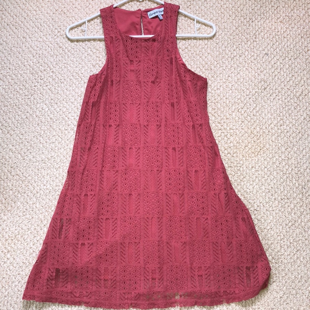 Halter cut flowy dress